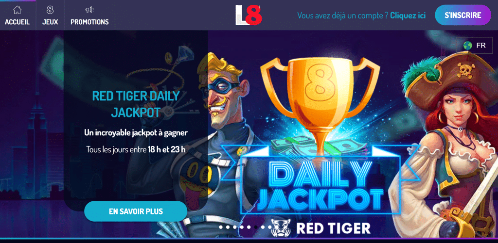 Lucky8 casino francais