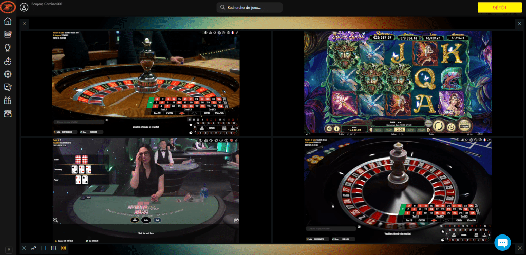 Casino Hermes Multitables