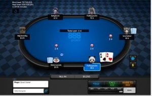 table en ligne de poker 888