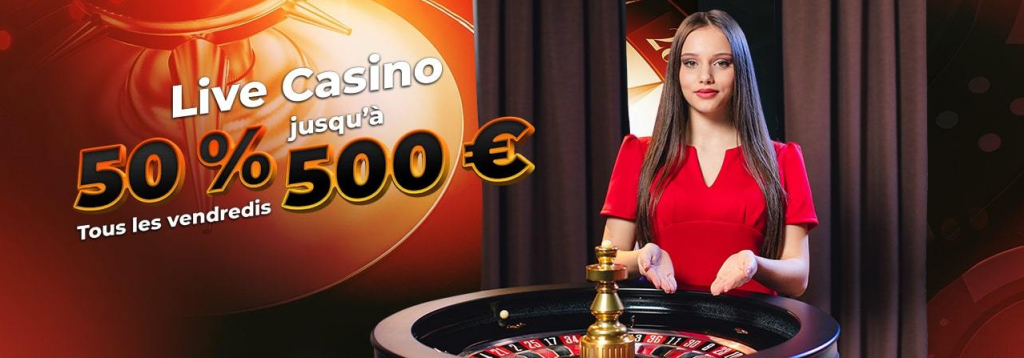 live casino les vendredis sur Jack 21