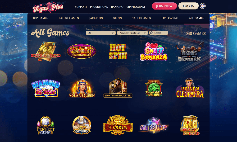 Jeux Casino VegasPlus