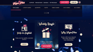 Rubrique top jeux du casino VegasPlus