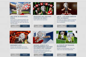 bonus offerts sur White Lion