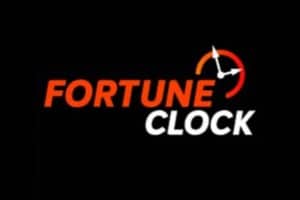 casino fortune clock logo