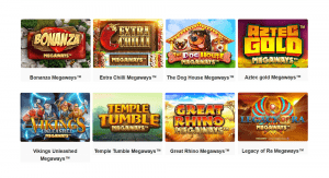 jeux de casino proposant la fonctionnalité Megaways