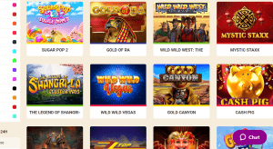 bibliothèque de jeux Wild Sultan Casino