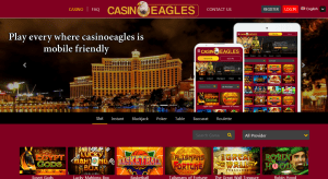 casino eagles adapte aux mobiles