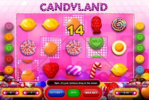 Candyland jeu bonbons