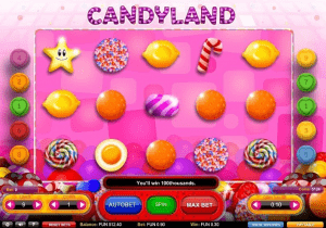 candyland Caractéristiques machine à sous