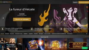 casino extra interface