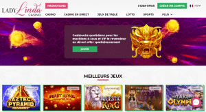 interface meilleurs jeux lady linda casino