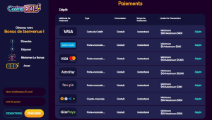 paiements Casino360
