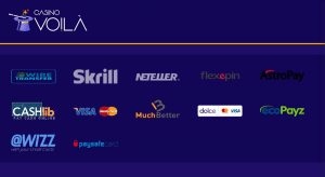 modes de paiement casino voila