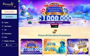 Casino prince ali drops win