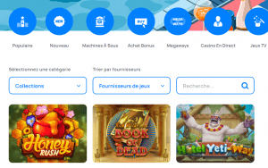 Millionz Casino jeux logiciels