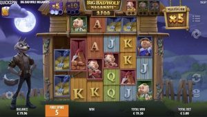 Big Bad Wolf Megaways symboles