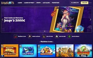Revue casino Damslots