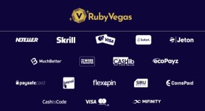 Ruby Vegas moyens paiement
