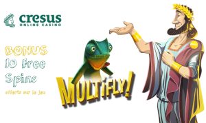 bonus 10 free spins cresus