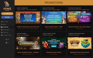 promotions Horus Casino