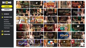 Betzino Casino en direct