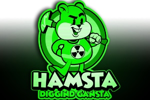 hamsta digging gangsta logo