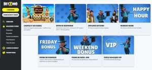les Bonus Betzino Casino
