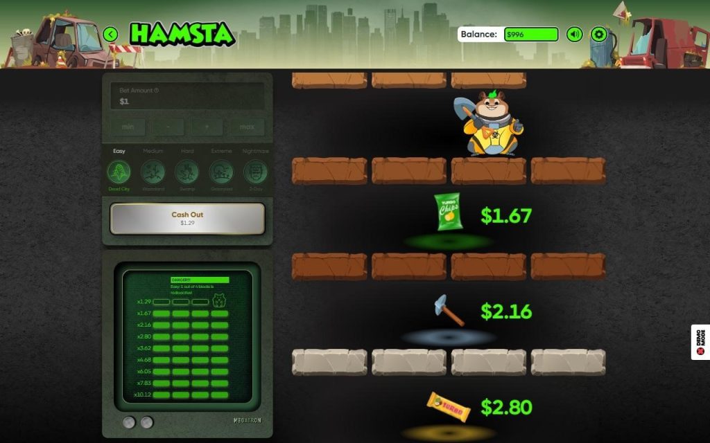 mini jeu Hamsta Digging Gangsta presentation