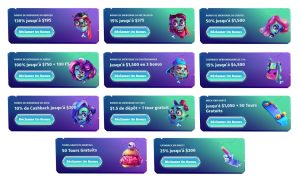 Bonus et promotions Casombie Casino