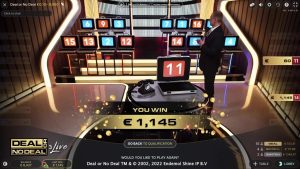 Deal or No Deal Live gains