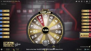 Deal or No Deal Live roue