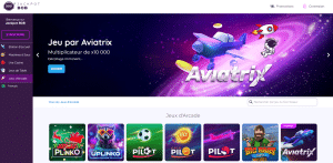 jeux arcades sur jackpot Bob