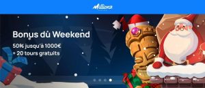 Millionz Casino accueil