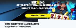 betzino 3 bonus de bienvenue