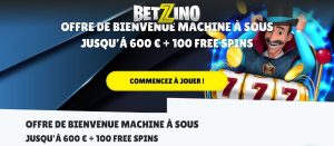 betzino Bonus de Bienvenue