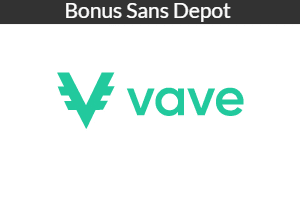 vave bonus sans depot