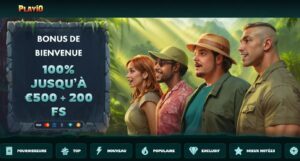 accueil playio casino