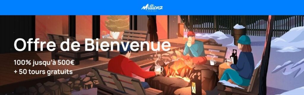 offre bienvenue millionz casino