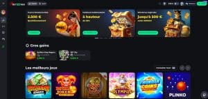 BetOnRed casino accueil