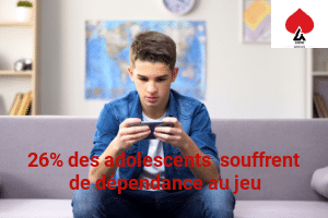 adolescents dépendance au jeu