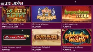 machines à sous let's jackpot