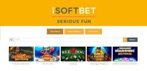 iSoftBet accueil