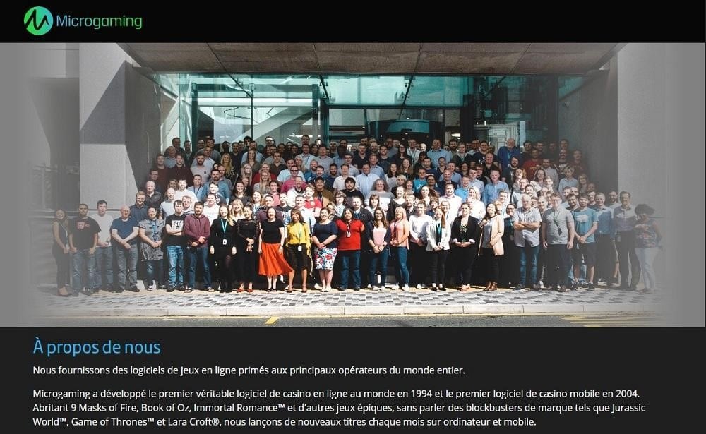 Microgaming employes