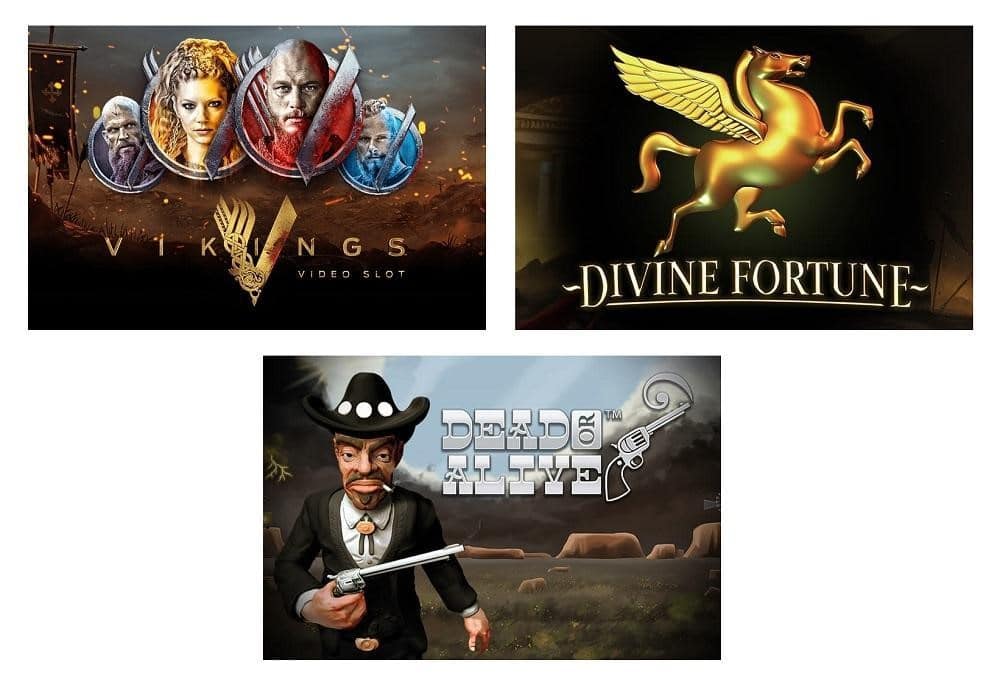 Top 3 machines à sous NetEnt