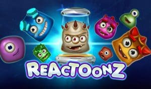 Reactoonz machine a sous banniere
