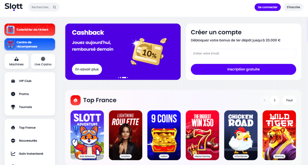 Slott Casino en ligne 