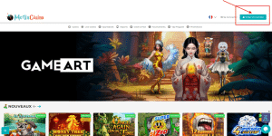 creation compte merlin casino