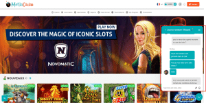 chat merlin casino