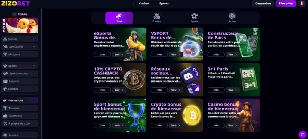 zizobet bonus