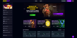 zizobet casino accueil